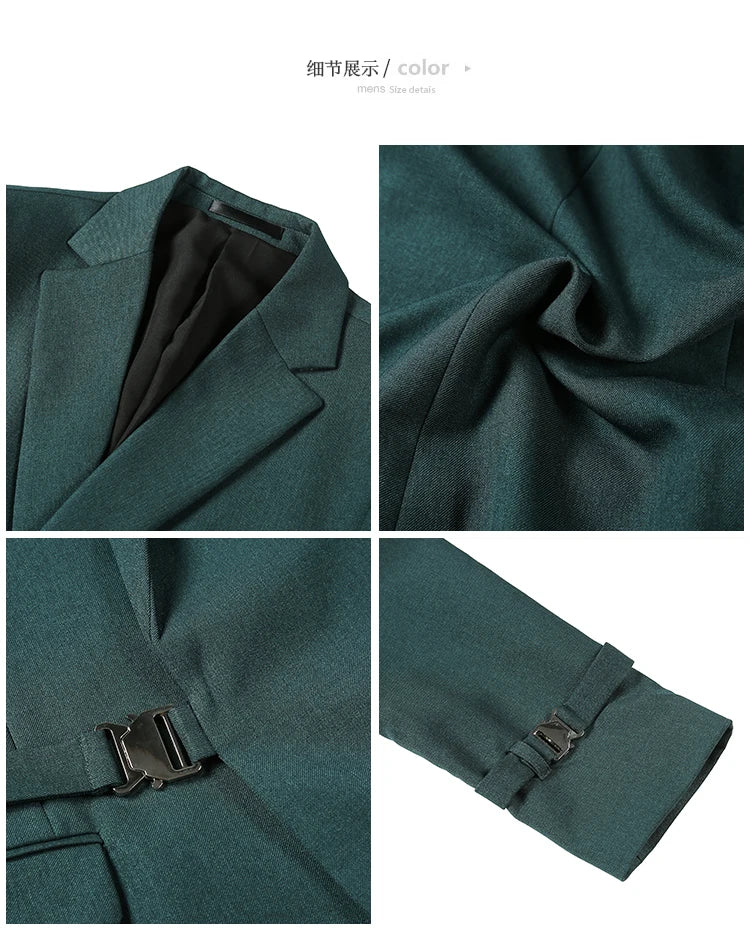2025 British Style Men Spring High Quality Business Tuxedo/Male Slim Fit Fashion Business Suit Jackets/Man Casual Blazers S-3XL