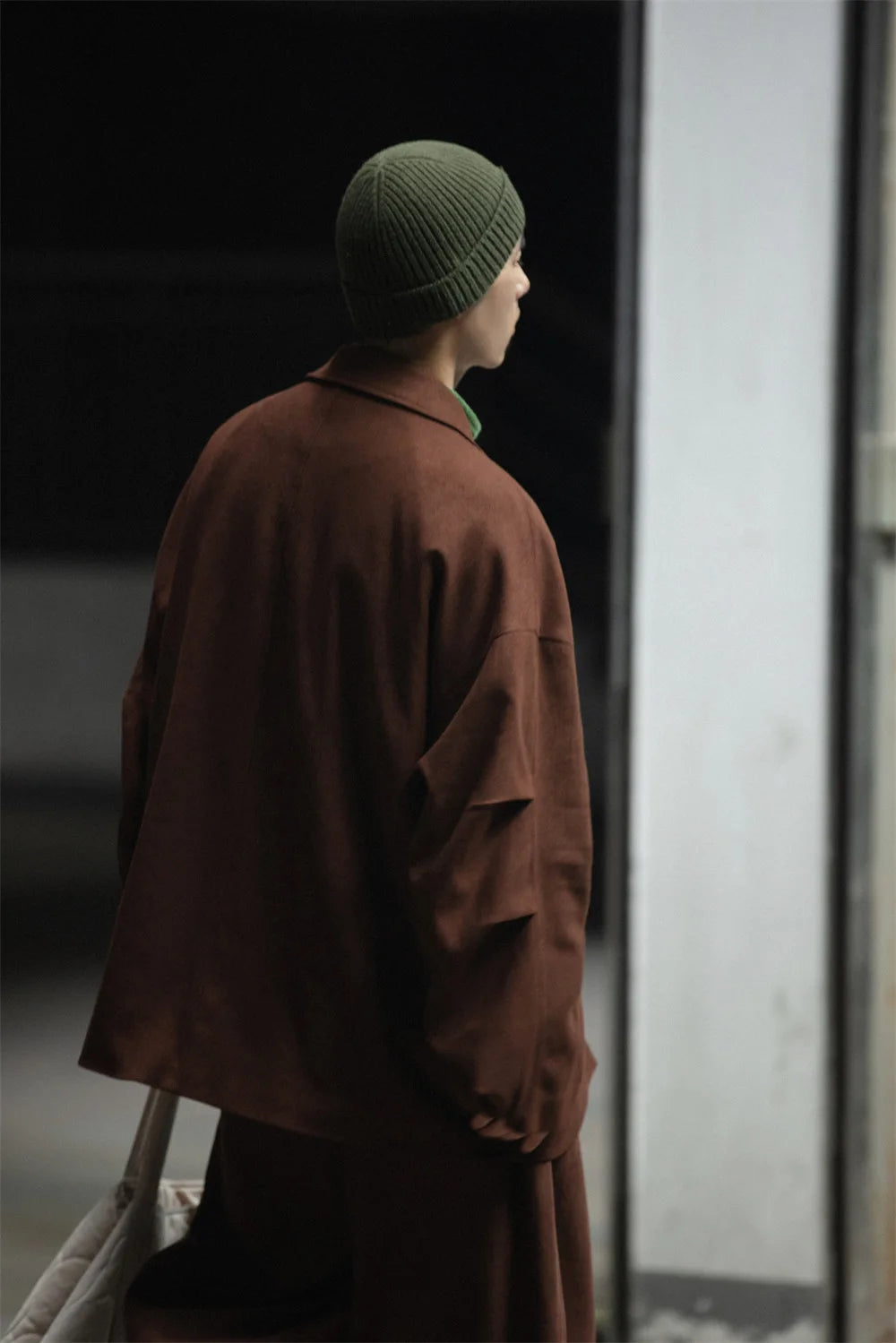 Autumn Men Double Breasted Japanese Streetwear Vintage Oversized Loose Casual Blazers Suit Jacket Male Coat Blaser Masculino